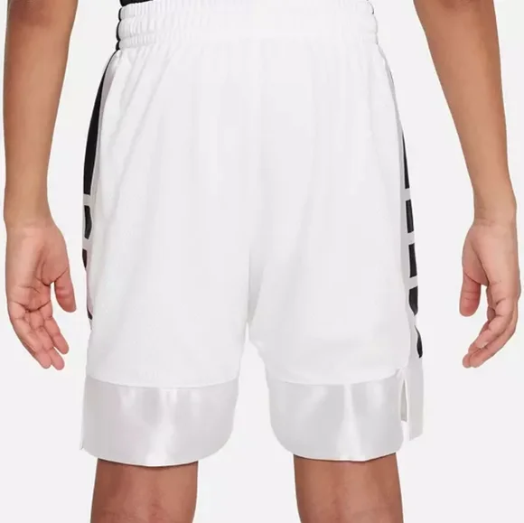 2 Pair of Nike Boys' Dri-FIT Elite Basketball Shorts White/Blue Large-/Bundle - Picture 2 of 16